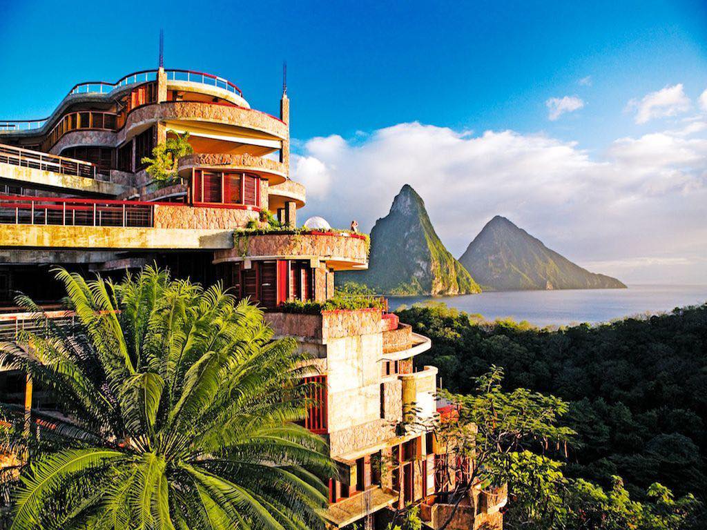 THE STUNNING JADE MOUNTAIN SAINT LUCIA JUN 26